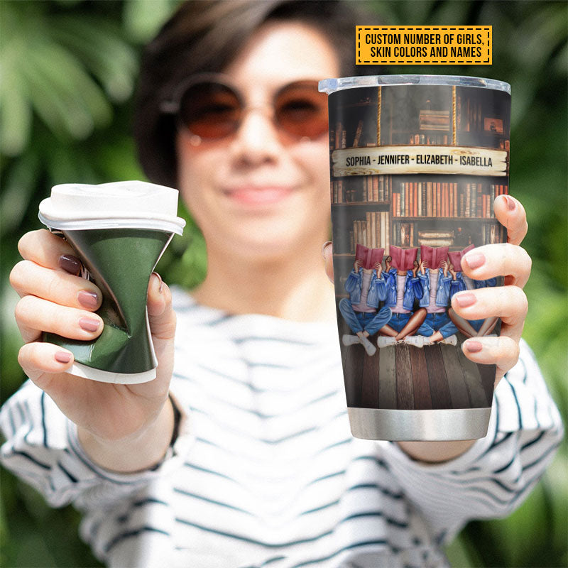 Reading Bestie Life Is Better Custom Tumbler