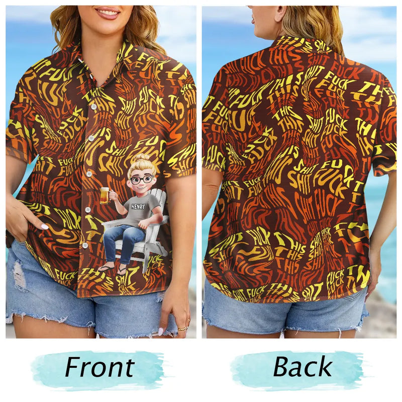 Gia đình - Áo sơ mi Hawaii tùy chỉnh, Áo sơ mi đi biển - Ảnh cá nhân Áo sơ mi Hawaii 