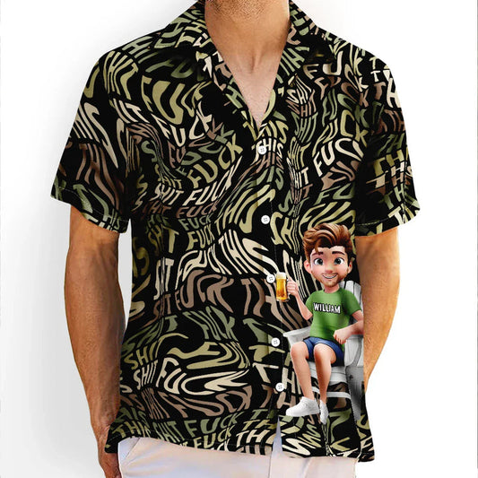 Gia đình - Áo sơ mi Hawaii tùy chỉnh, Áo sơ mi đi biển - Ảnh cá nhân Áo sơ mi Hawaii 