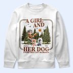 Retro Camping A Bond That Can't Be Broken - Personalized T Shirt