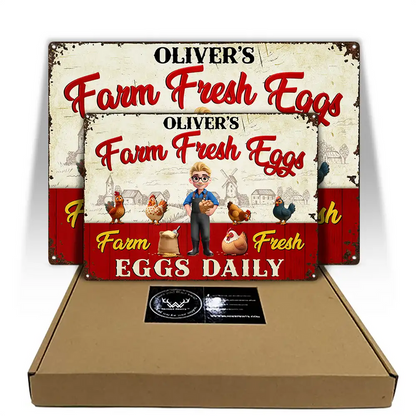 Rise And Shine Mother Cluckers - Personalized Classic Metal Signs