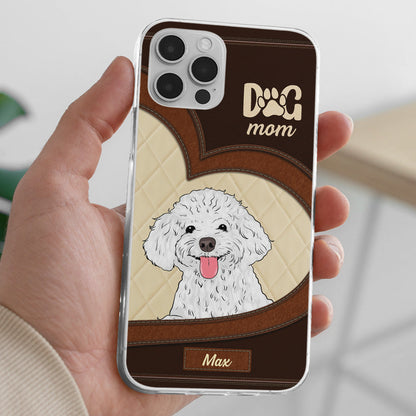 Lovely Peeking Dogs - Personalized Custom Phone Case