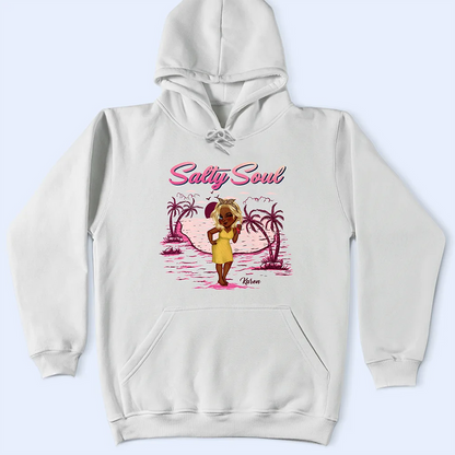 Salty Soul Summer Girl - Personalized T Shirt