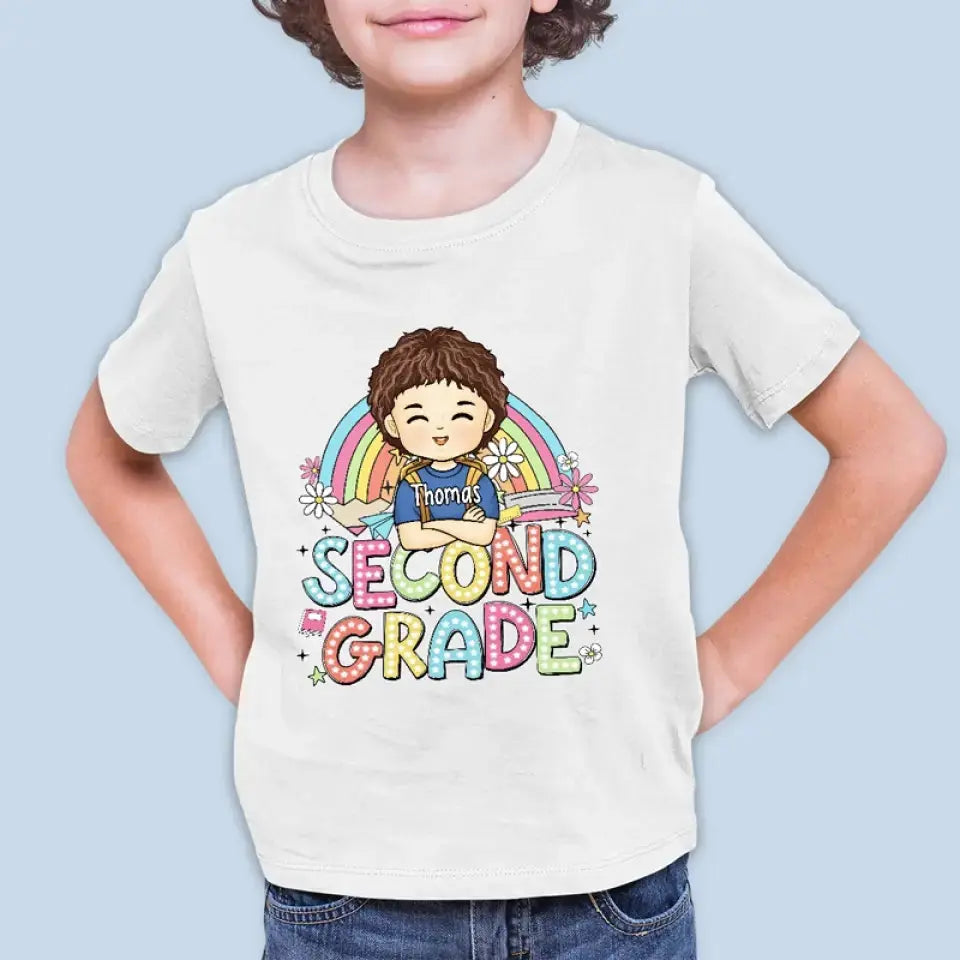 School Level Unlocked - Personalized Custom Kid T-shirt - Back To School Gift For Kid Shirts & Tops The Next Custom Gift