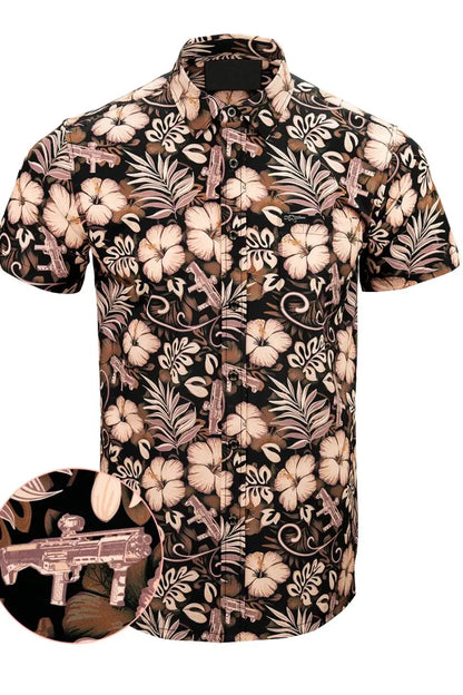 Shotgun Safari Hawaiian Shirt  The Next Custom Gift