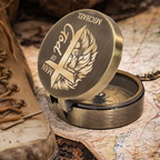Show Me The Right Path - Personalized Engraved Brass Compass