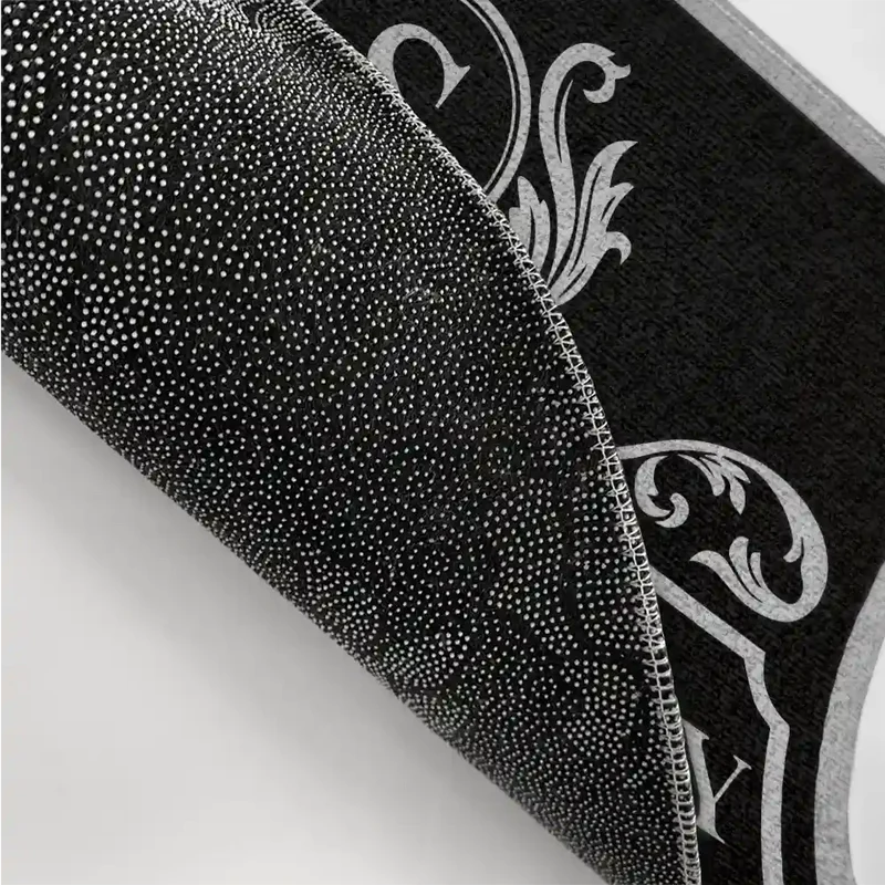 Simple Monogram Family Name - Personalized Doormat