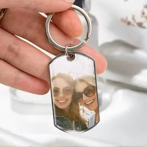 Sister - A Sister Is God’s Way  - Personalized Keychain Keychain The Next Custom Gift