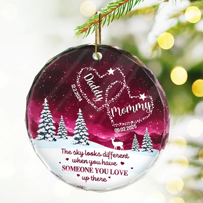 Someone You Love Up There - Personalized Acrylic Ornament