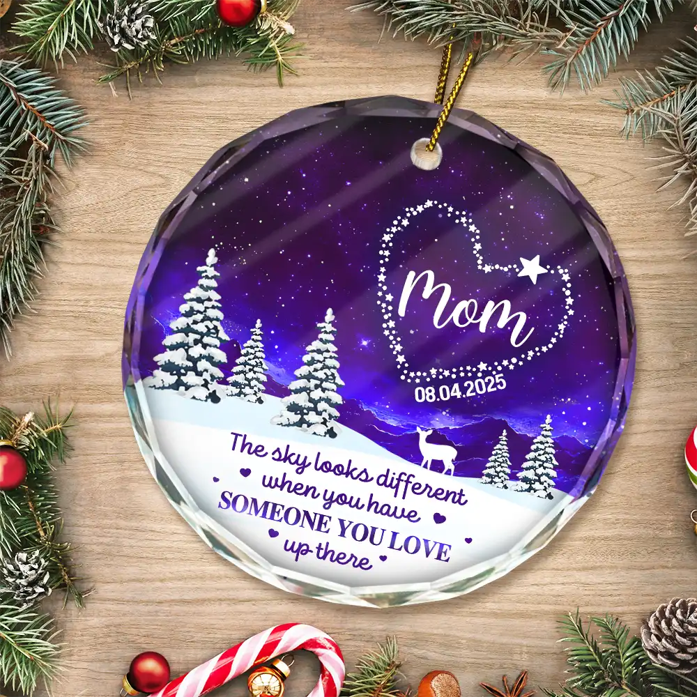 Someone You Love Up There - Personalized Acrylic Ornament