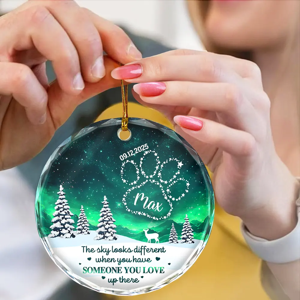 Someone You Love Up There - Personalized Acrylic Ornament