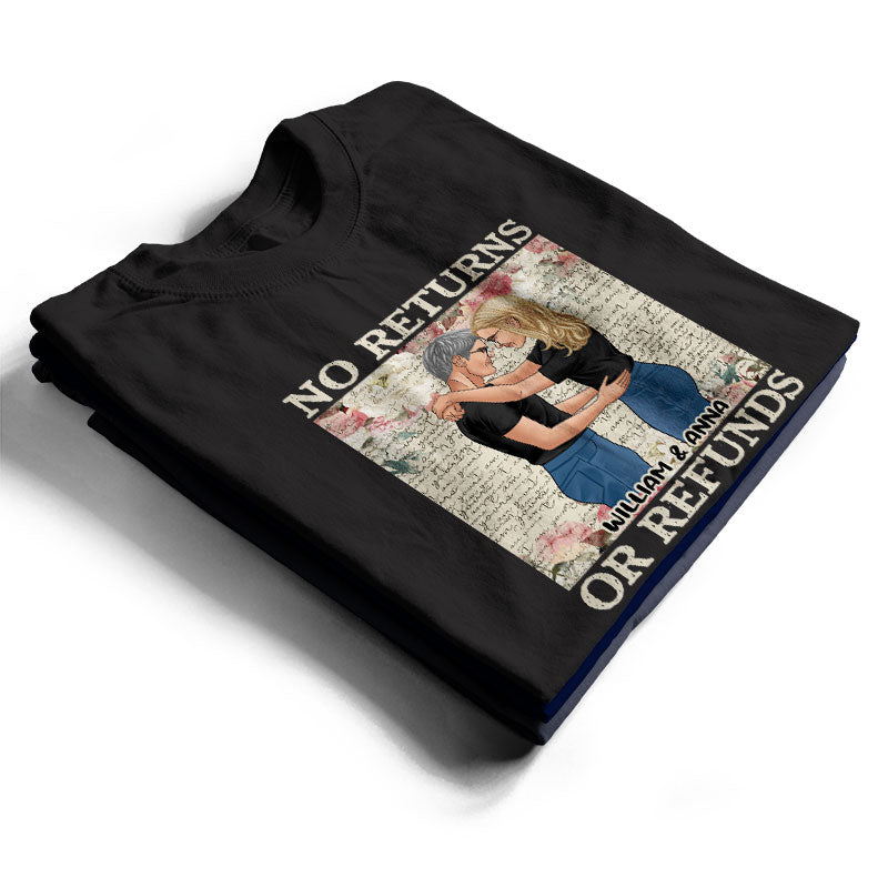 No Returns Or Refunds - Gift For Couples - Personalized Custom Sweatshirt