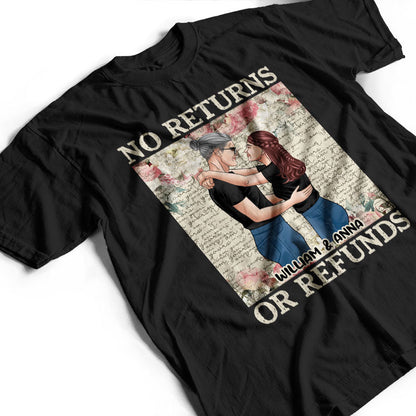 No Returns Or Refunds - Gift For Couples - Personalized Custom Sweatshirt