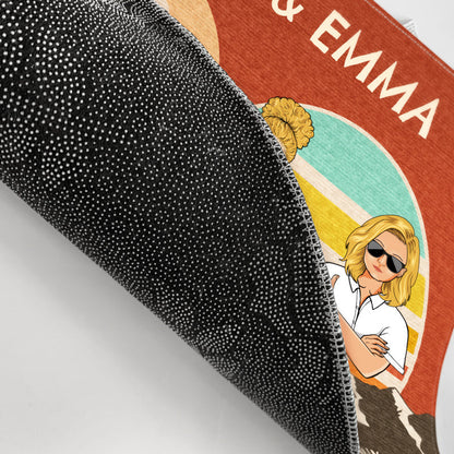 Only Good Vibes Allowed - Gift For Couples - Personalized Custom Doormat