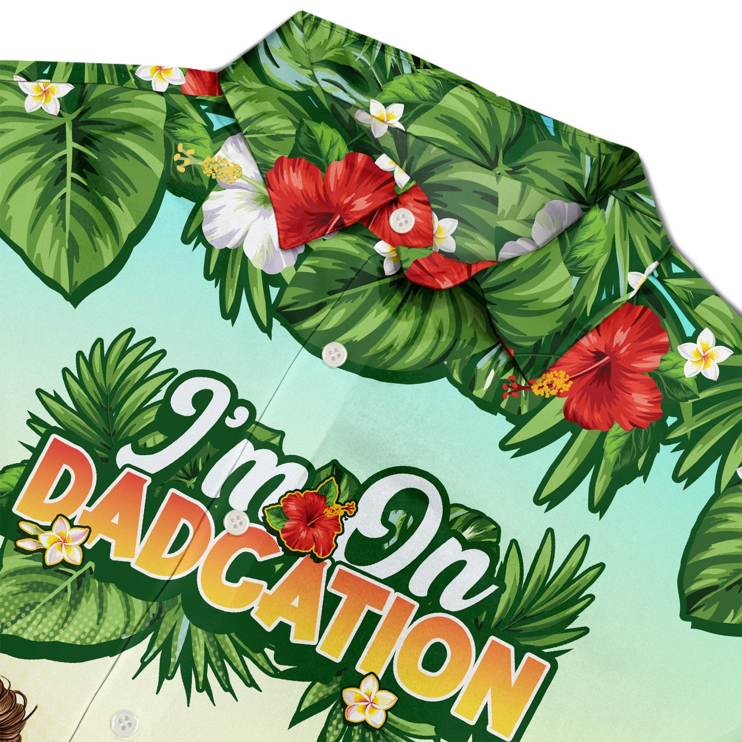 Traveling On Dadcation - Gift For Father - Personalized Custom Hawaiian Shirt