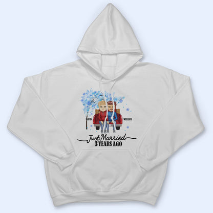 Couple Just Married Years Ago - Gift For Couples - Personalized T Shirt