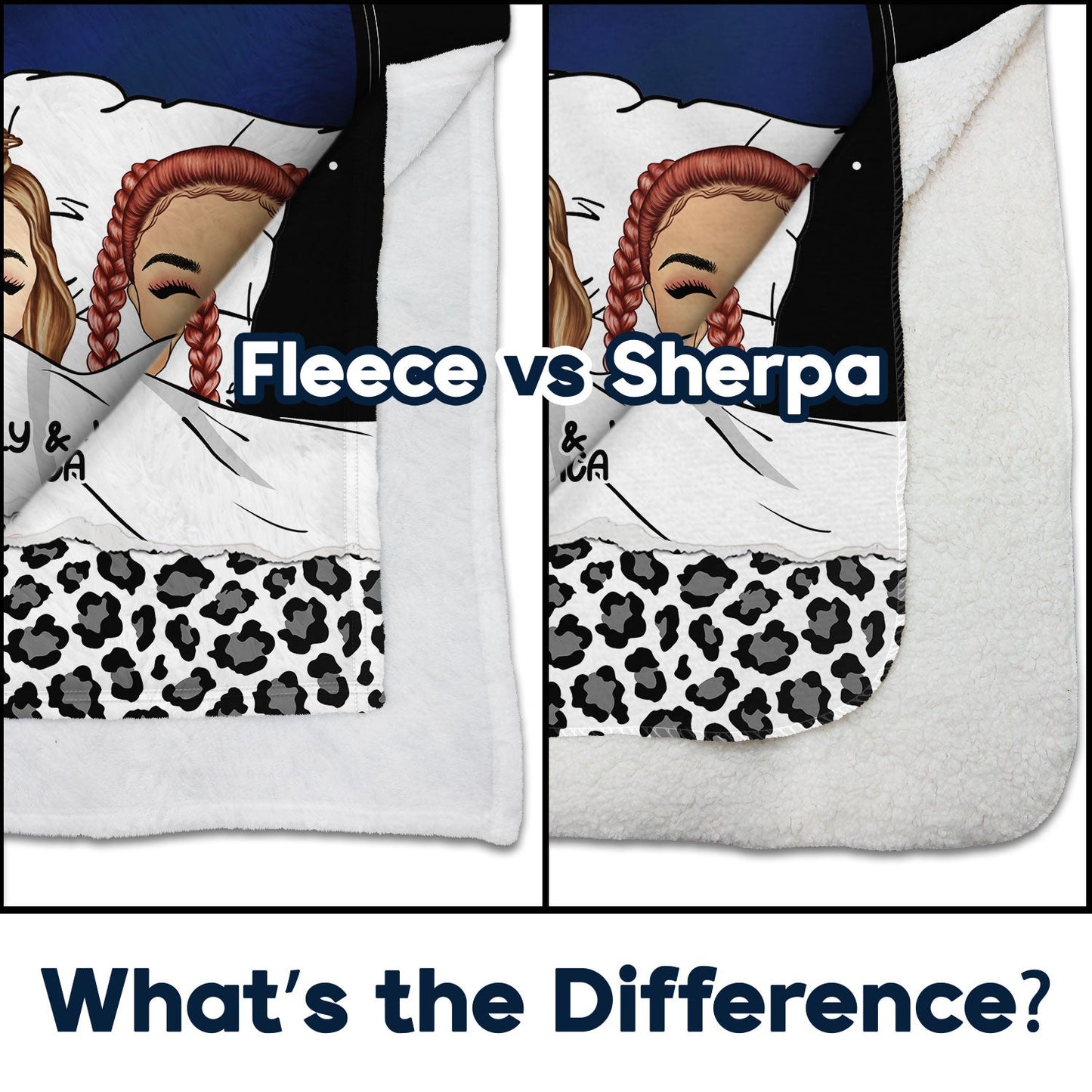 Star Map Chibi Couple The Night We Met - Gift For Couples - Personalized Fleece Blanket, Sherpa Blanket