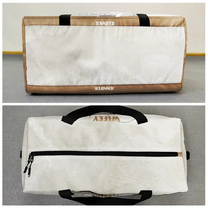 Couple Travel Partners For Life - Personalized Combo 2 Duffle Bags