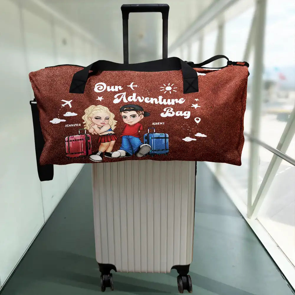 Couple Y2K Our Adventure Bag - Personalized Combo 2 Duffle Bags