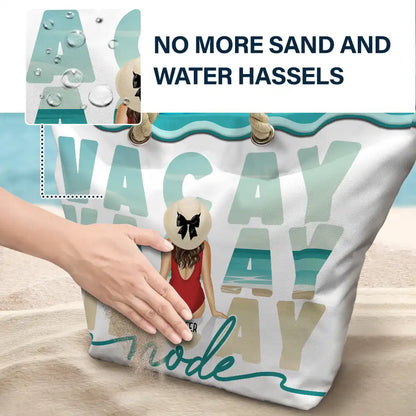 Vacay Mode - Personalized Beach Bag