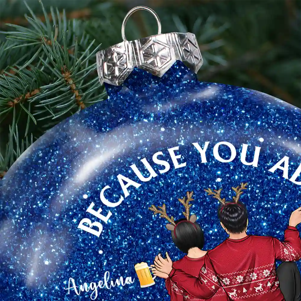 Sparkle To My Life - Personalized Acrylic Ornament