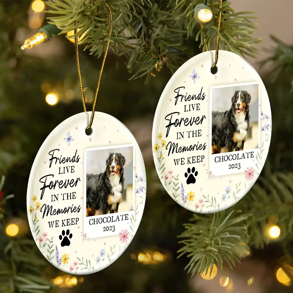 Custom Photo We Loved You Your Whole Life - Personalized Circle Ornament