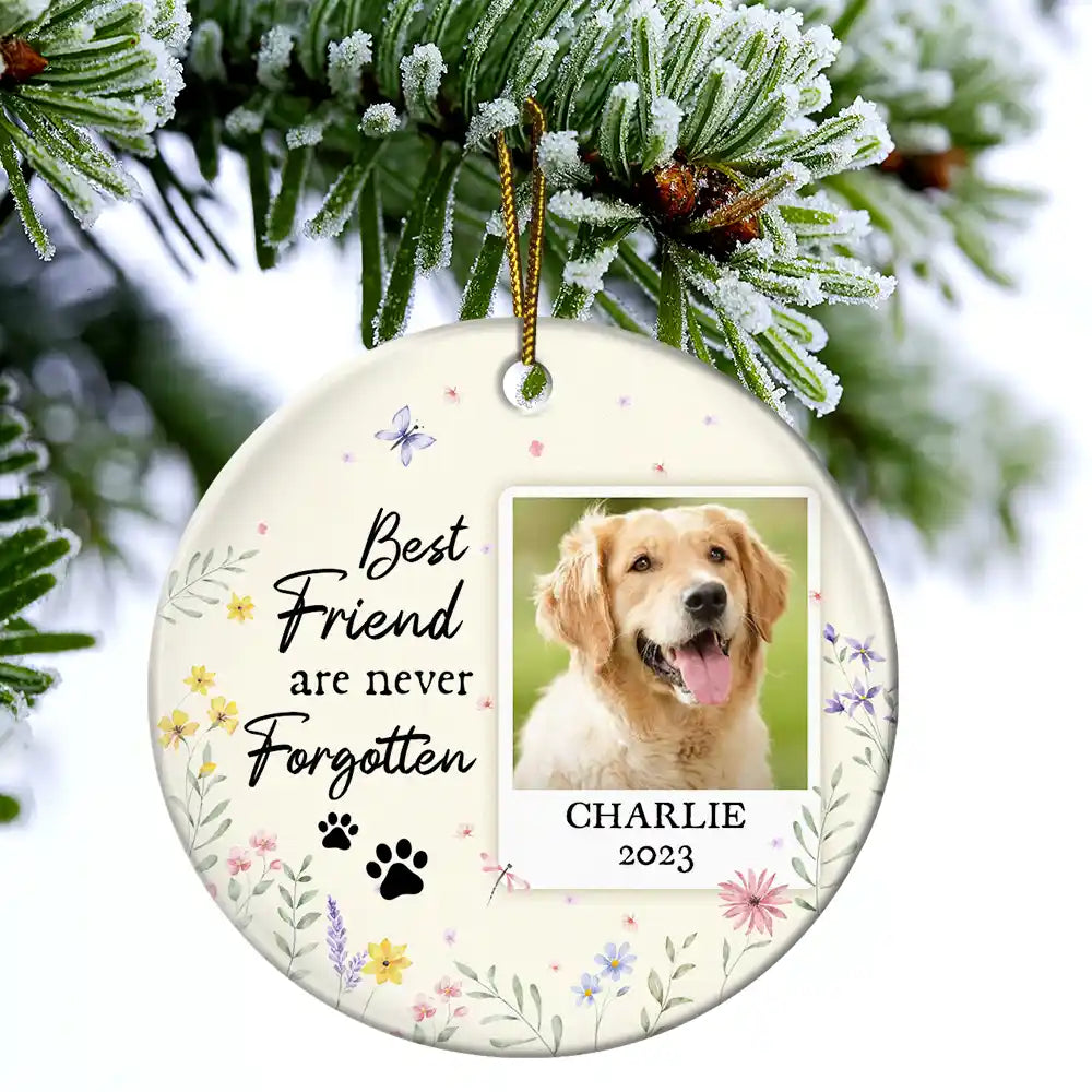 Custom Photo We Loved You Your Whole Life - Personalized Circle Ornament