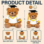 Behind You All Memories - Personalized Teddy Bear