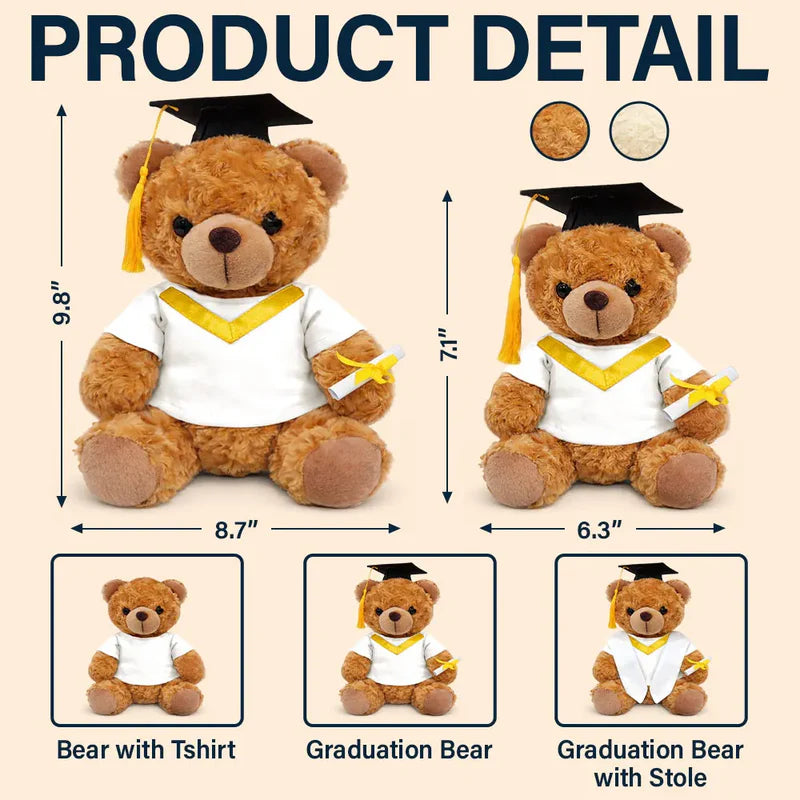 Behind You All Memories - Personalized Teddy Bear
