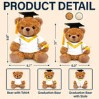 Congratulations Graduates - Personalized Teddy Bear