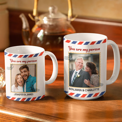 Custom Photo When I Tell You I Love You Family Couple - Anniversary Gift - Personalized Custom White Edge-to-Edge Mug