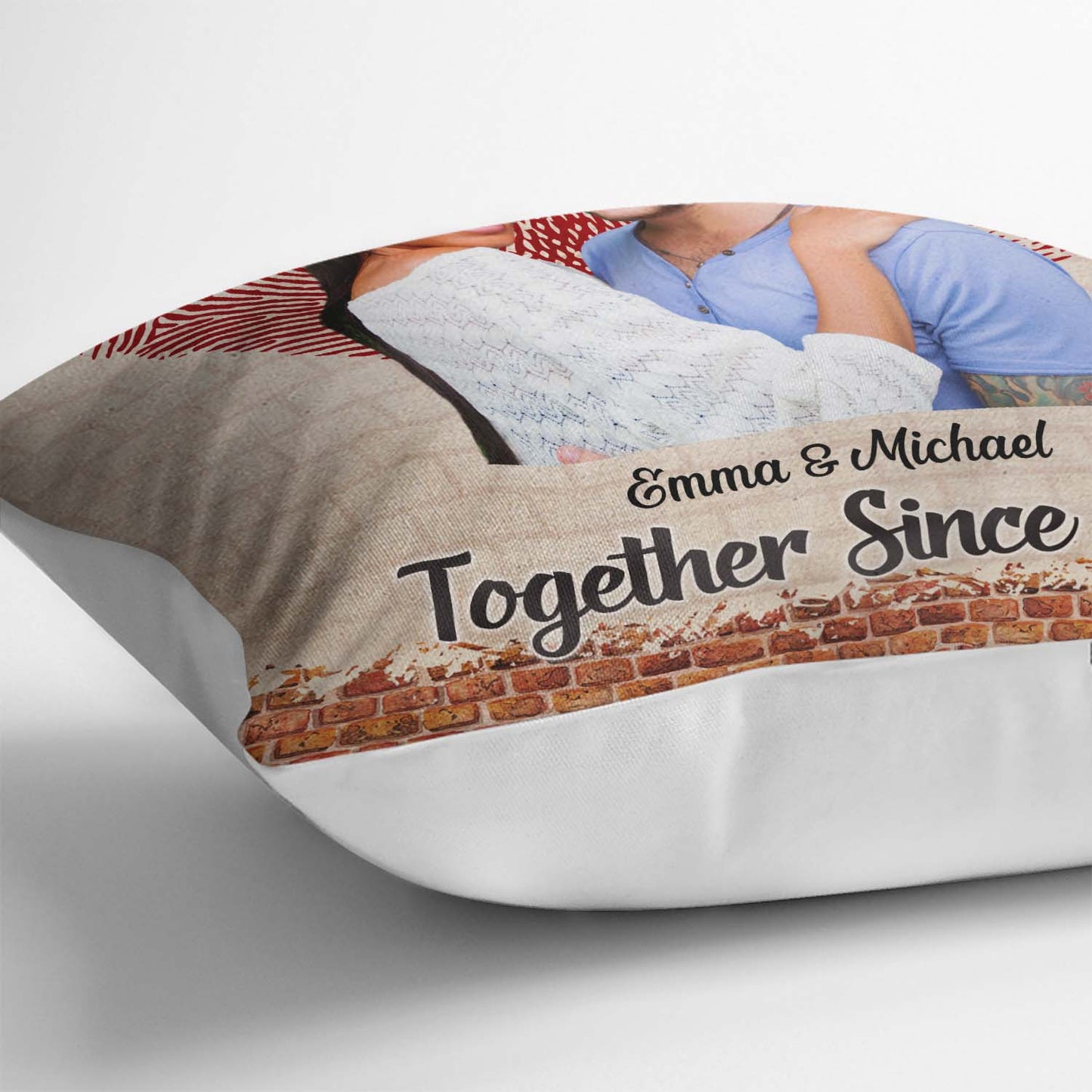Custom Photo Family Couple Annoying Each Other And Still Going Strong - Gift For Couples - Personalized Custom Pillow