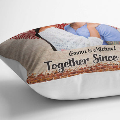 Custom Photo Family Couple Annoying Each Other And Still Going Strong - Gift For Couples - Personalized Custom Pillow