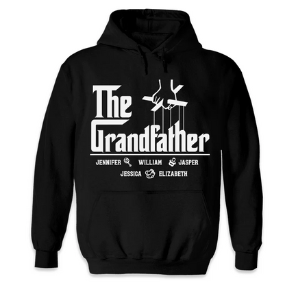 Our Hero Is Grandpa - Family Personalized Custom Unisex T-shirt, Hoodie, Sweatshirt - Father's Day, Birthday Gift For Dad, Grandpa