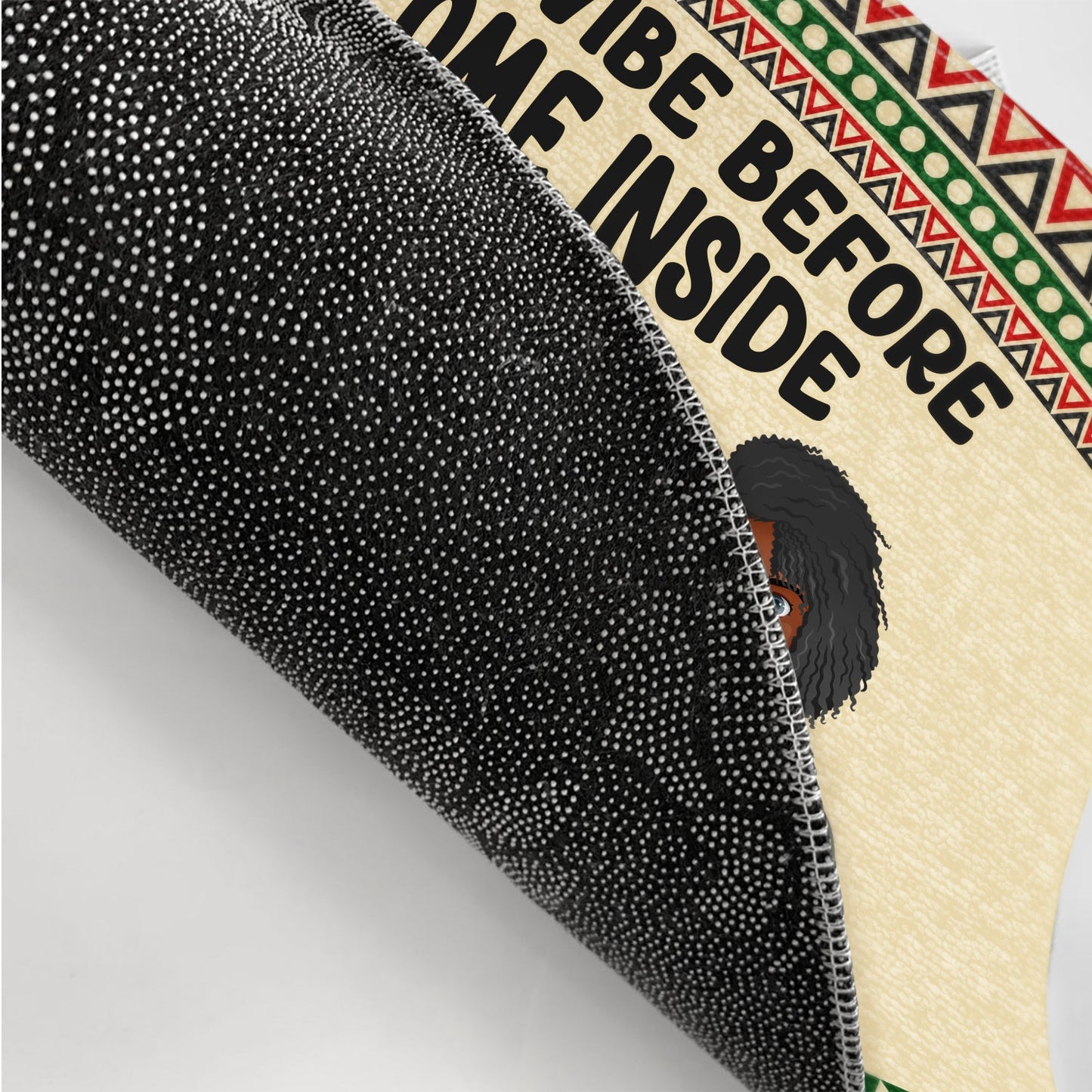 Check Ya Vibe - Home Decoration For Couple & Parents - Personalized Doormat