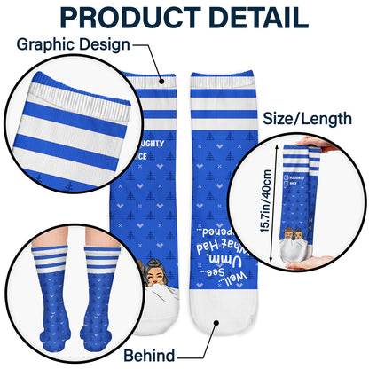 We Can Explain - Gift For Couples - Personalized Socks