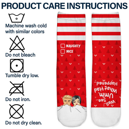 We Can Explain - Gift For Couples - Personalized Socks