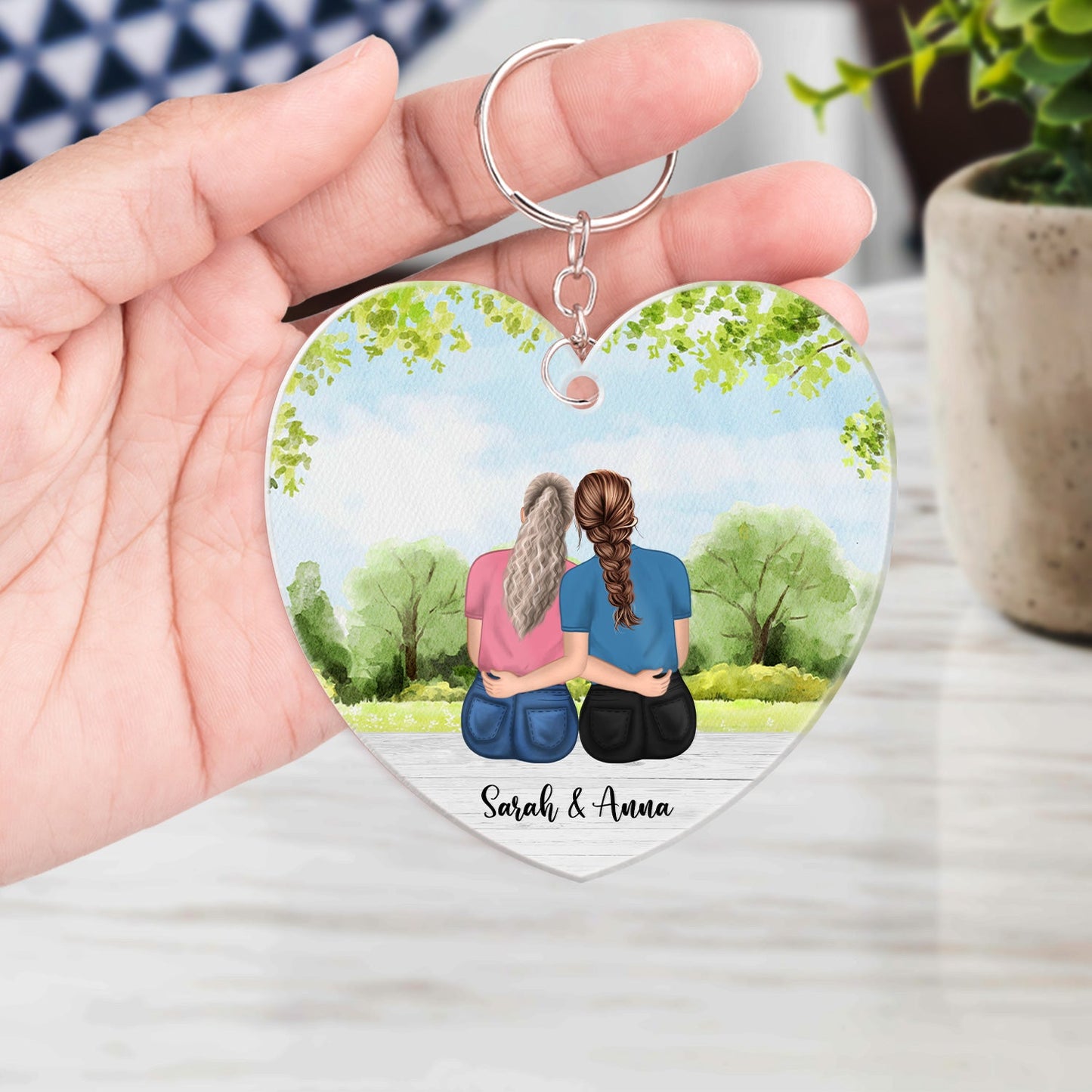 Drive Safe - Gift For Couples - Personalized Acrylic Keychain