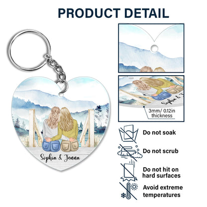 Drive Safe - Gift For Couples - Personalized Acrylic Keychain