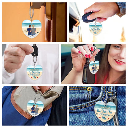 Drive Safe - Gift For Couples - Personalized Acrylic Keychain