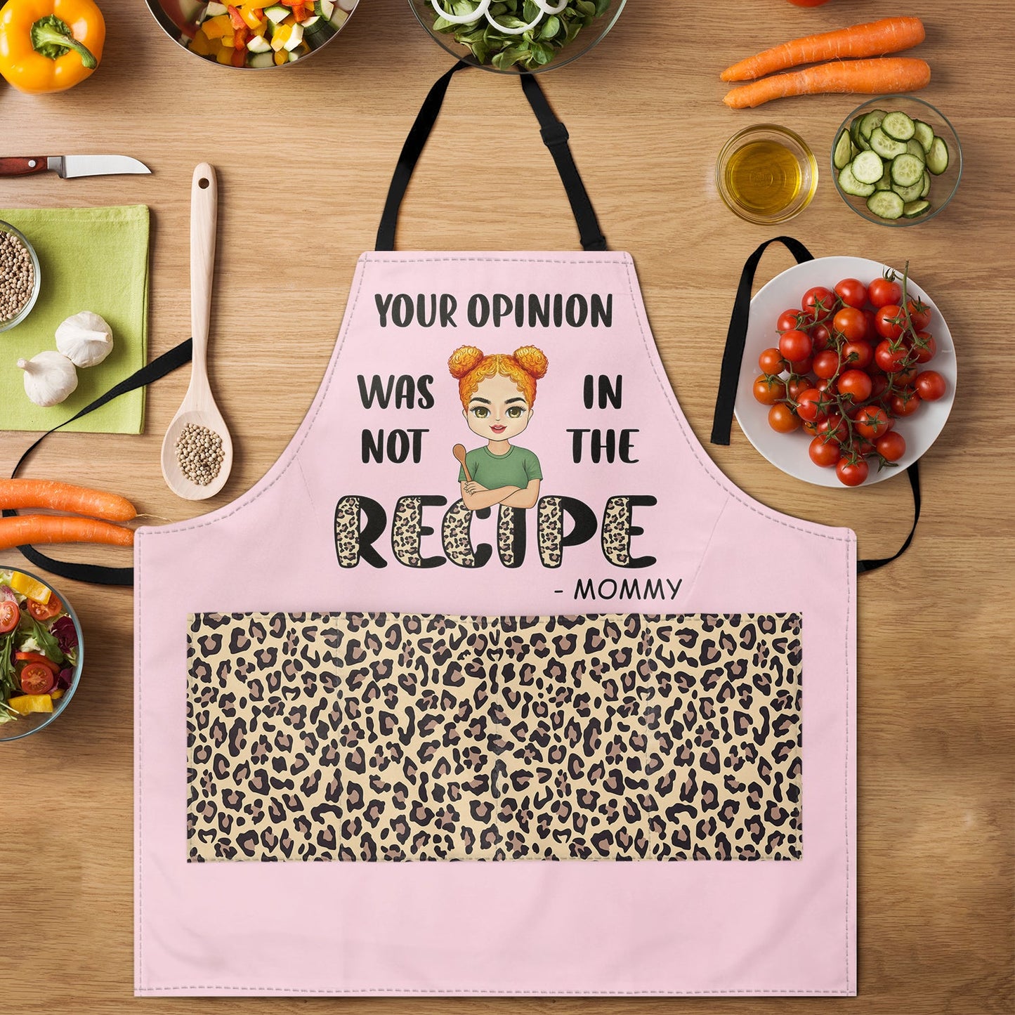 Cooking In The Recipe - Funny Gift For Wives, Mothers - Personalized Apron