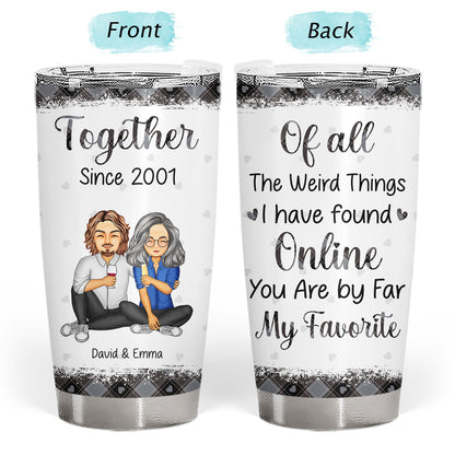 Annoy For The Rest Of My Life - Gift For Couples - Personalized Tumbler