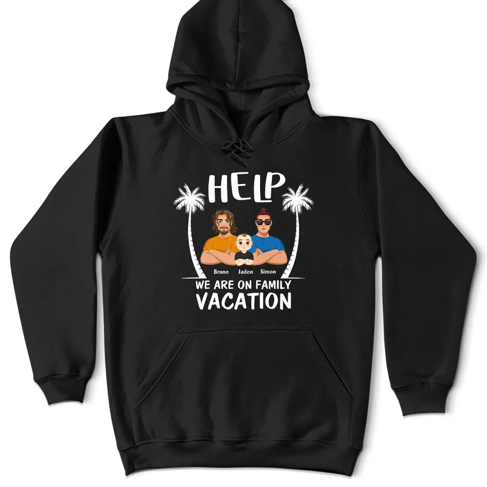 Help Family Vacation - Personalized T Shirt