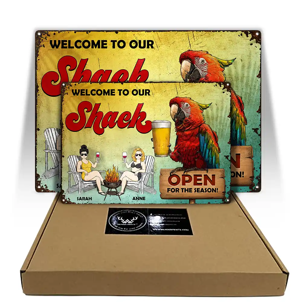 BBQ Open For The Season - Personalized Classic Metal Signs