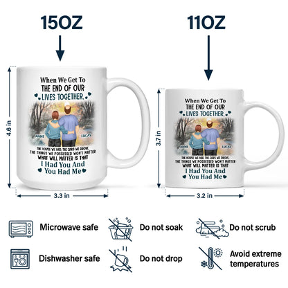 Old Couple I Had You And You Had Me - Personalized Mug