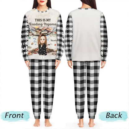 This Is My Reading Pajama - Personalized Unisex Pajamas Set