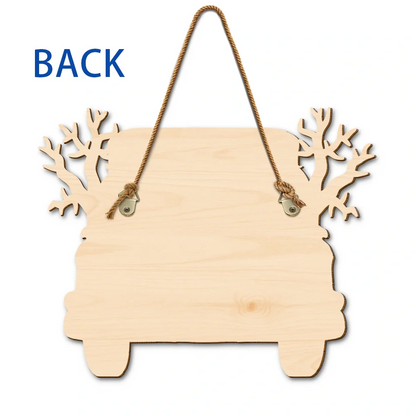 Welcome To Our Web Halloween Truck - Personalized Custom Shaped Wood Sign