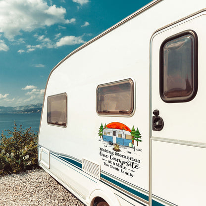 Wanderlust Find What You Love And Let It Save You - Gift For Camping Lovers - Personalized Camping Decal, Decor Decal