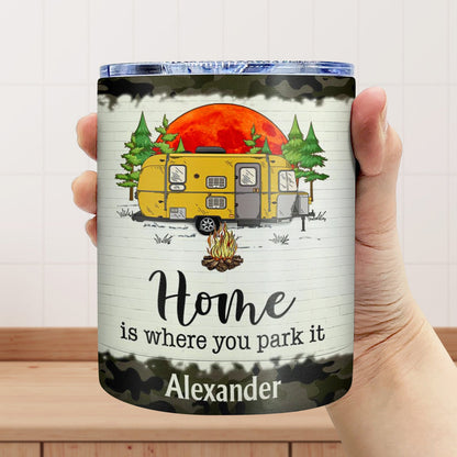 And Into The Forest I Go To - Gift For Camping Lovers - Personalized Lowball Tumbler