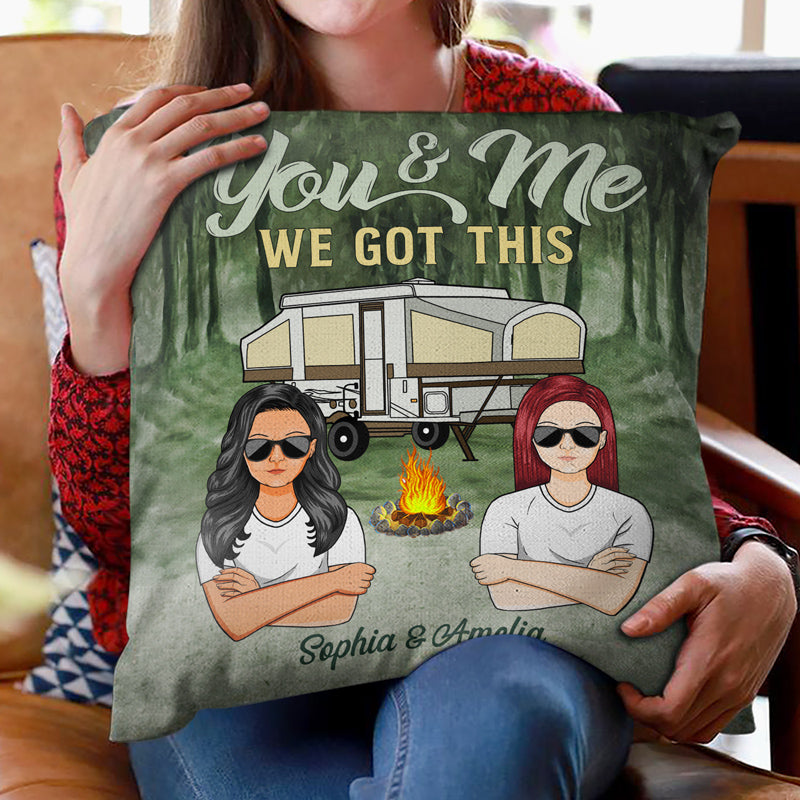 Sorry For What I Said - Camping Couple Gift - Personalized Custom Pillow